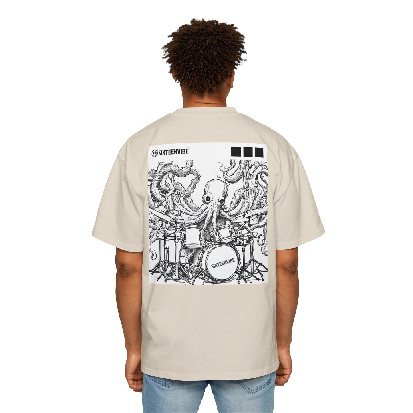 Men's MusicVibeZ™ Oversized T-Shirt