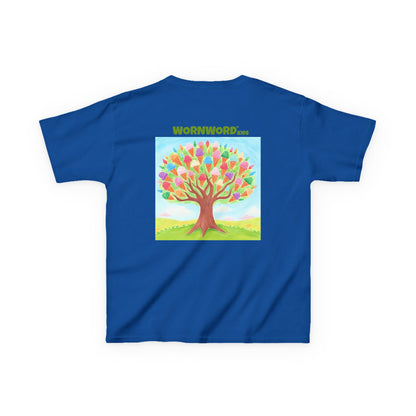 WORNWORD Kids Mid-Weight Tee - Ice-Cream Tree “Sweet Dreams Grow Here!”