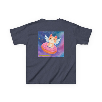 WORNWORD Kids Mid-Weight Tee - Cat Lovers "Paws Off My Galaxy!"