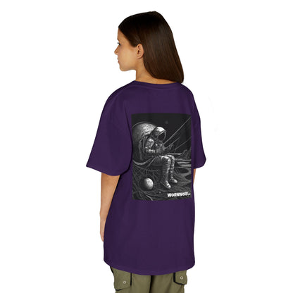 WORNWORD Kids™ Youth Mid-Weight Tee - Astronaut "Hooked on the Universe!