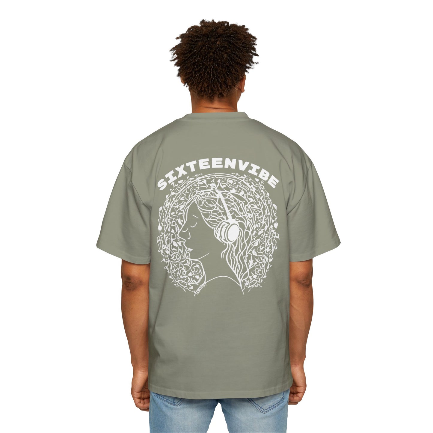 Men's MusicVibeZ™ Oversized T-Shirt