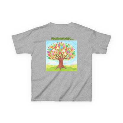 WORNWORD Kids Mid-Weight Tee - Ice-Cream Tree “Sweet Dreams Grow Here!”