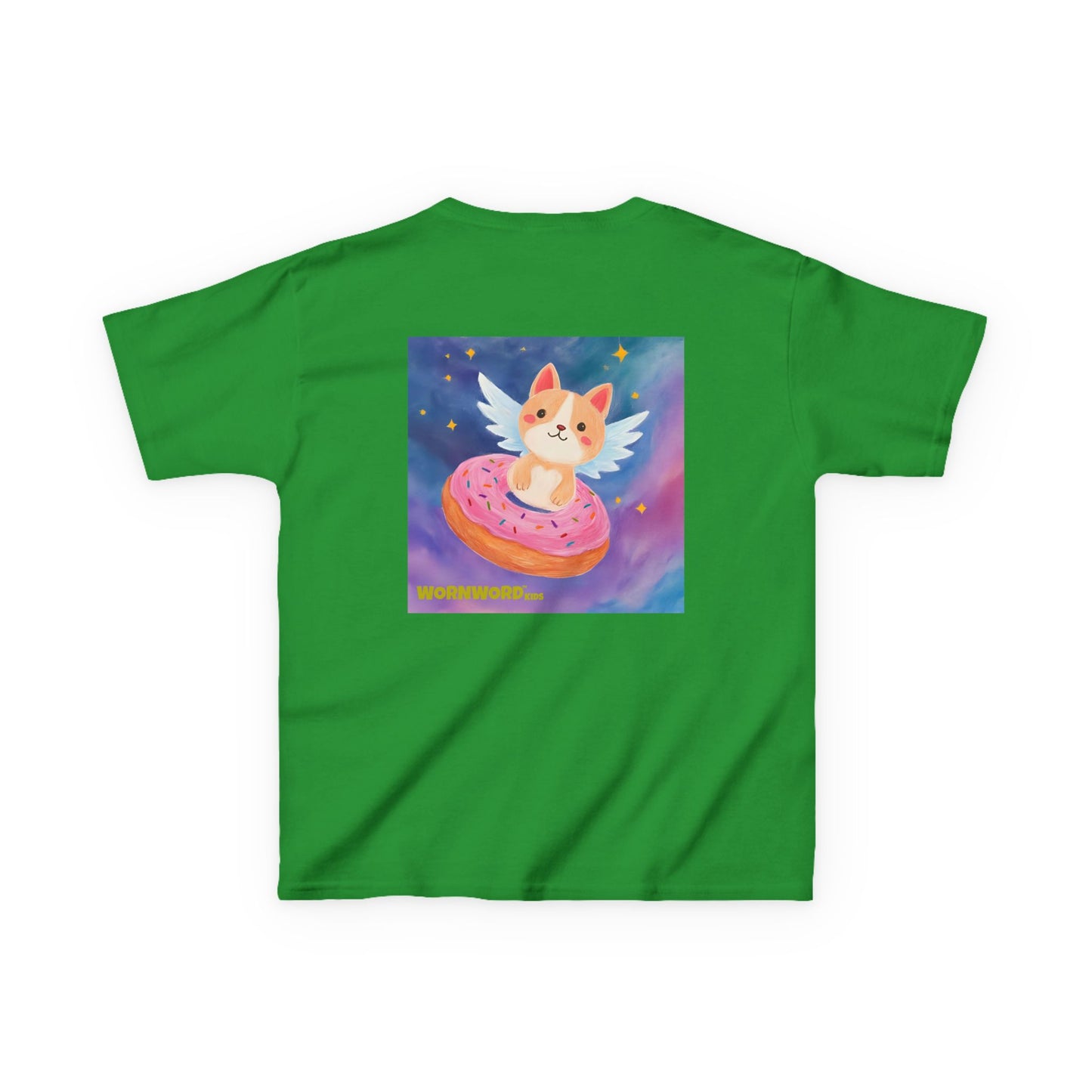 WORNWORD Kids Mid-Weight Tee - Cat Lovers "Paws Off My Galaxy!"