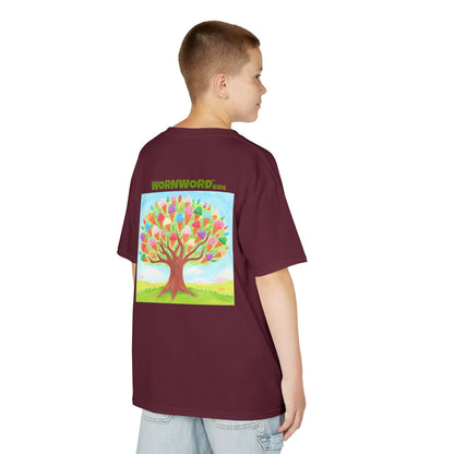 WORNWORD Kids Mid-Weight Tee - Ice-Cream Tree “Sweet Dreams Grow Here!”