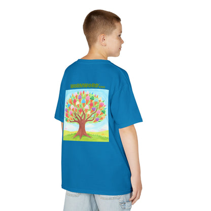 WORNWORD Kids Mid-Weight Tee - Ice-Cream Tree “Sweet Dreams Grow Here!”