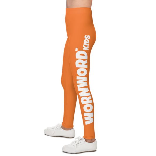 WORNWORD Kids™ ColorVibeZ™ Youth Leggings - Orange