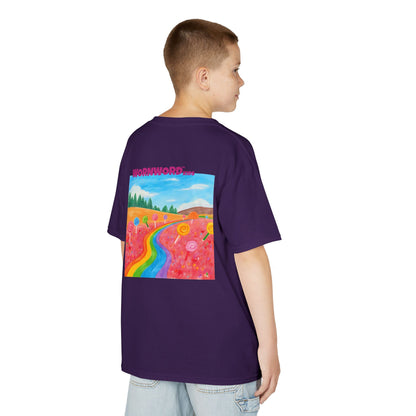 WORNWORD Kids Mid-Weight Tee - Rainbow Road “Follow the Candy Path!”