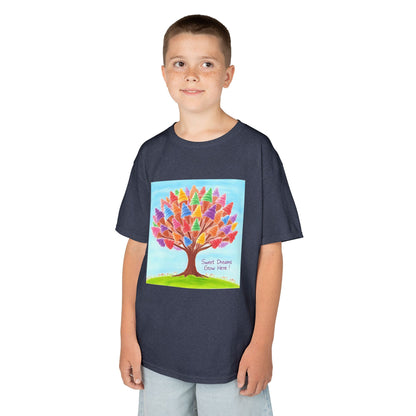WORNWORD Kids Mid-Weight Tee - Ice-Cream Tree “Sweet Dreams Grow Here!”