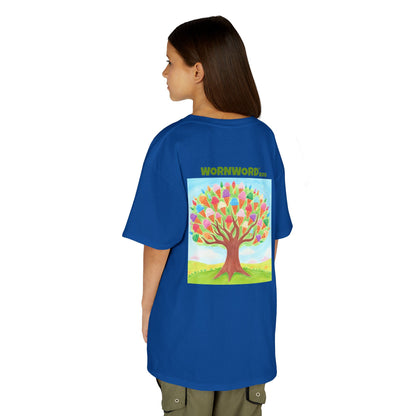 WORNWORD Kids Mid-Weight Tee - Ice-Cream Tree “Sweet Dreams Grow Here!”