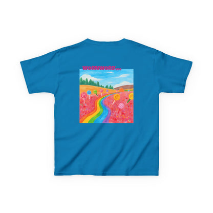 WORNWORD Kids Mid-Weight Tee - Rainbow Road “Follow the Candy Path!”