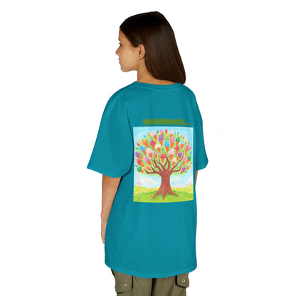 WORNWORD Kids Mid-Weight Tee - Ice-Cream Tree “Sweet Dreams Grow Here!”