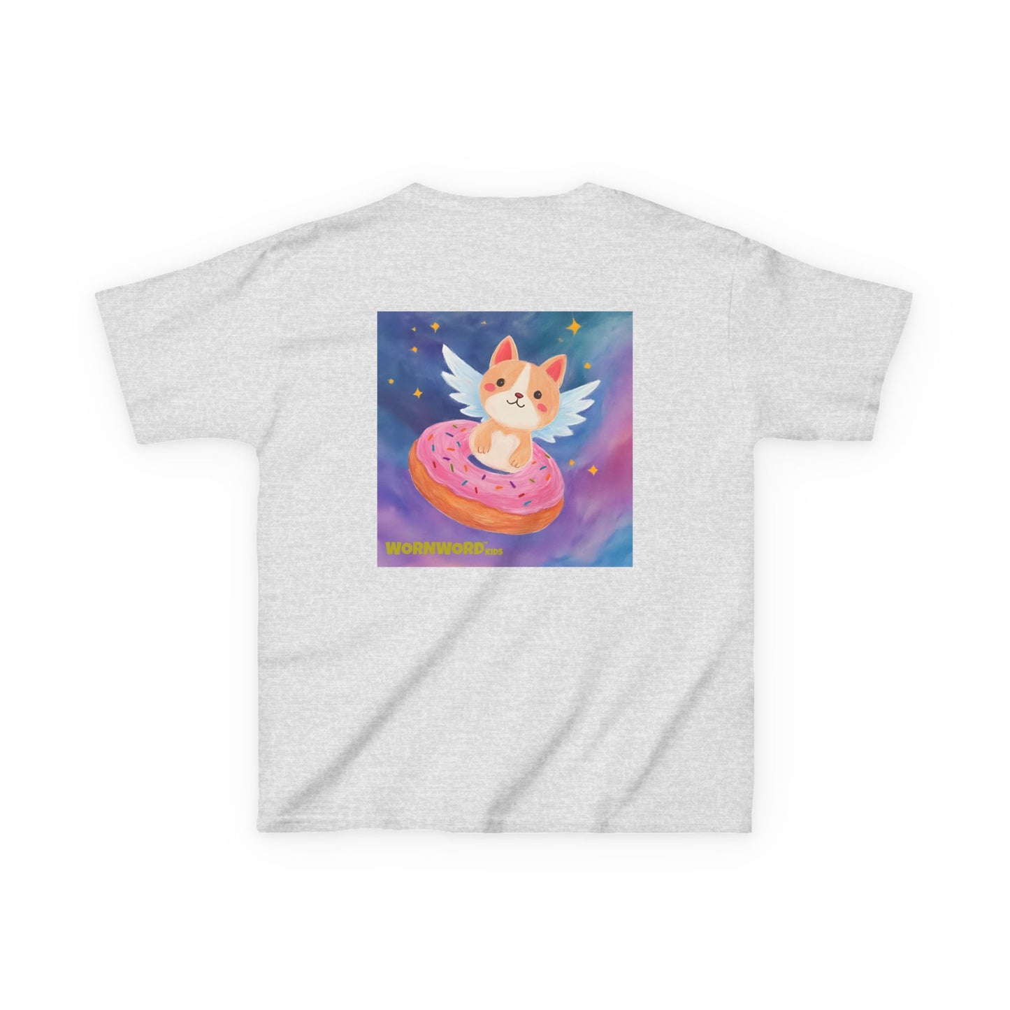 WORNWORD Kids Mid-Weight Tee - Cat Lovers "Paws Off My Galaxy!"
