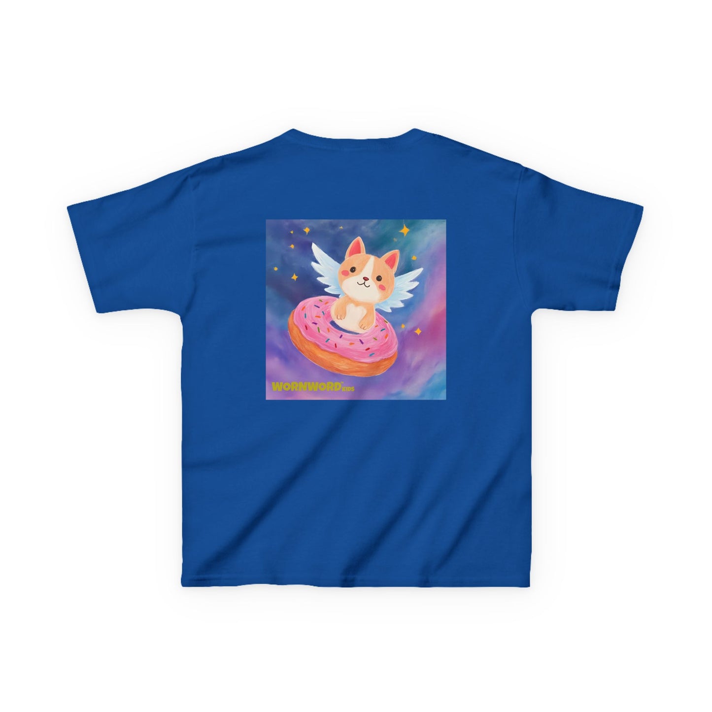 WORNWORD Kids Mid-Weight Tee - Cat Lovers "Paws Off My Galaxy!"
