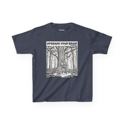 WORNWORD Kids™ Youth Mid-Weight Tee - Robot "Upgrade Your Brain"