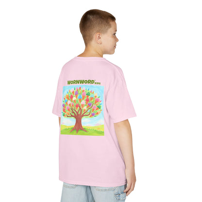 WORNWORD Kids Mid-Weight Tee - Ice-Cream Tree “Sweet Dreams Grow Here!”