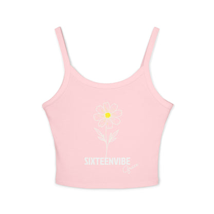 SIXTEENVIBE Grace PetalForme™ Spaghetti Strap Tank Top