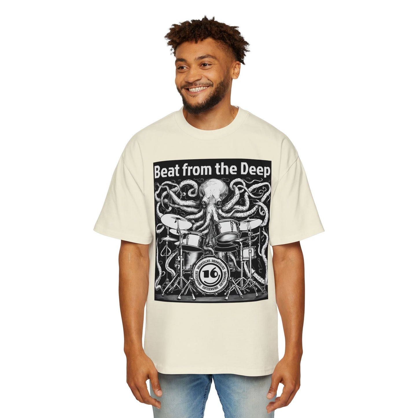 Men's MusicVibeZ™ Oversized T-Shirt