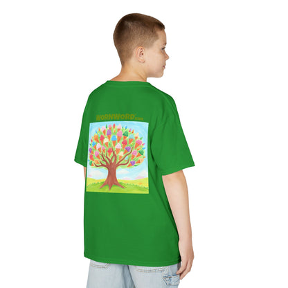 WORNWORD Kids Mid-Weight Tee - Ice-Cream Tree “Sweet Dreams Grow Here!”
