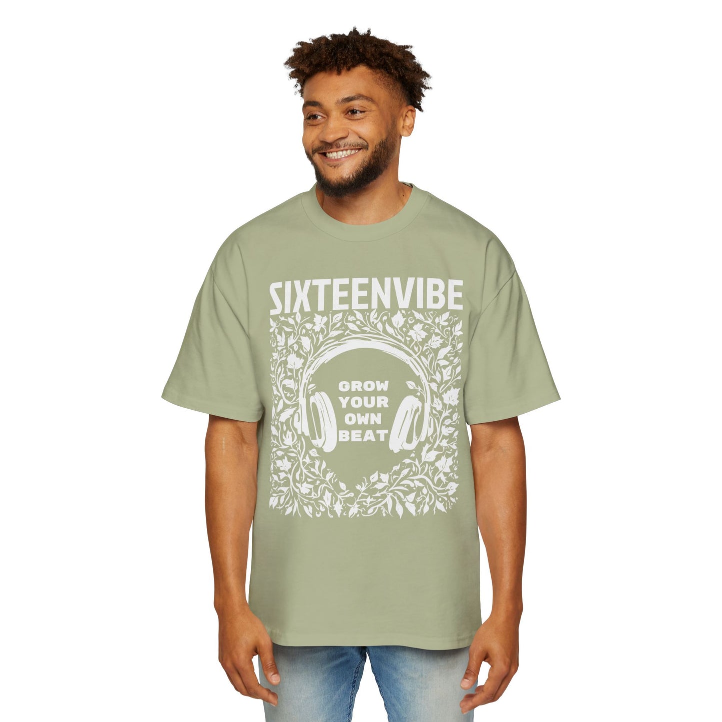 Men's MusicVibeZ™ Oversized T-Shirt