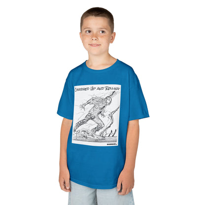 WORNWORD Kids™ Youth Mid-Weight Tee - Lightning Bolt "Charged Up and Rolling!"