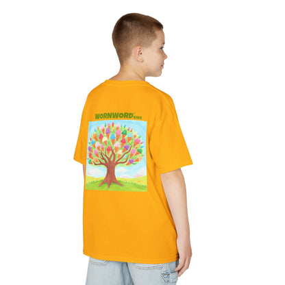 WORNWORD Kids Mid-Weight Tee - Ice-Cream Tree “Sweet Dreams Grow Here!”