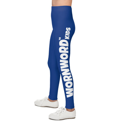 WORNWORD Kids™ ColorVibeZ™ Youth Leggings - Dark Blue