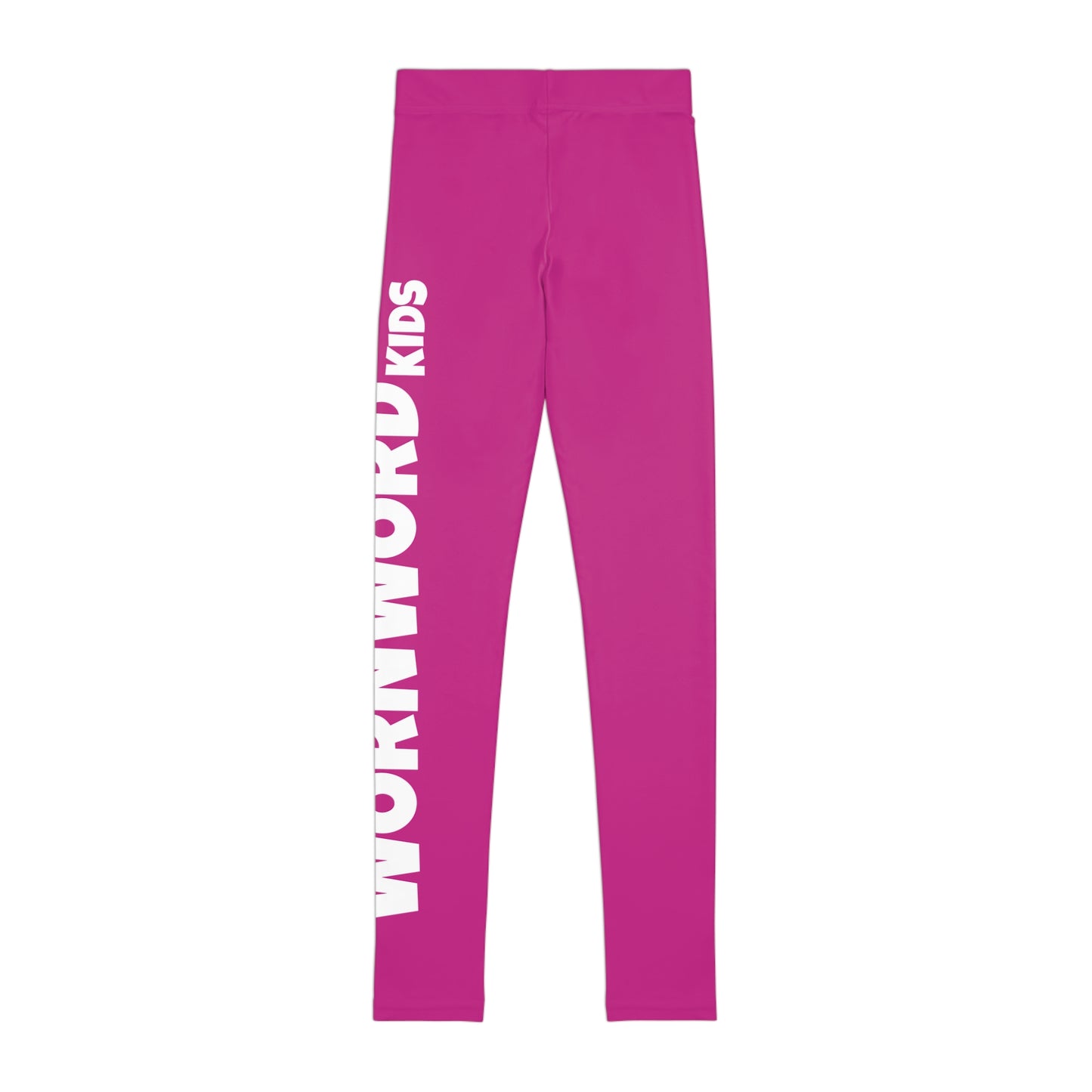 WORNWORD Kids™ ColorVibeZ™ Youth Leggings - Cherry Red