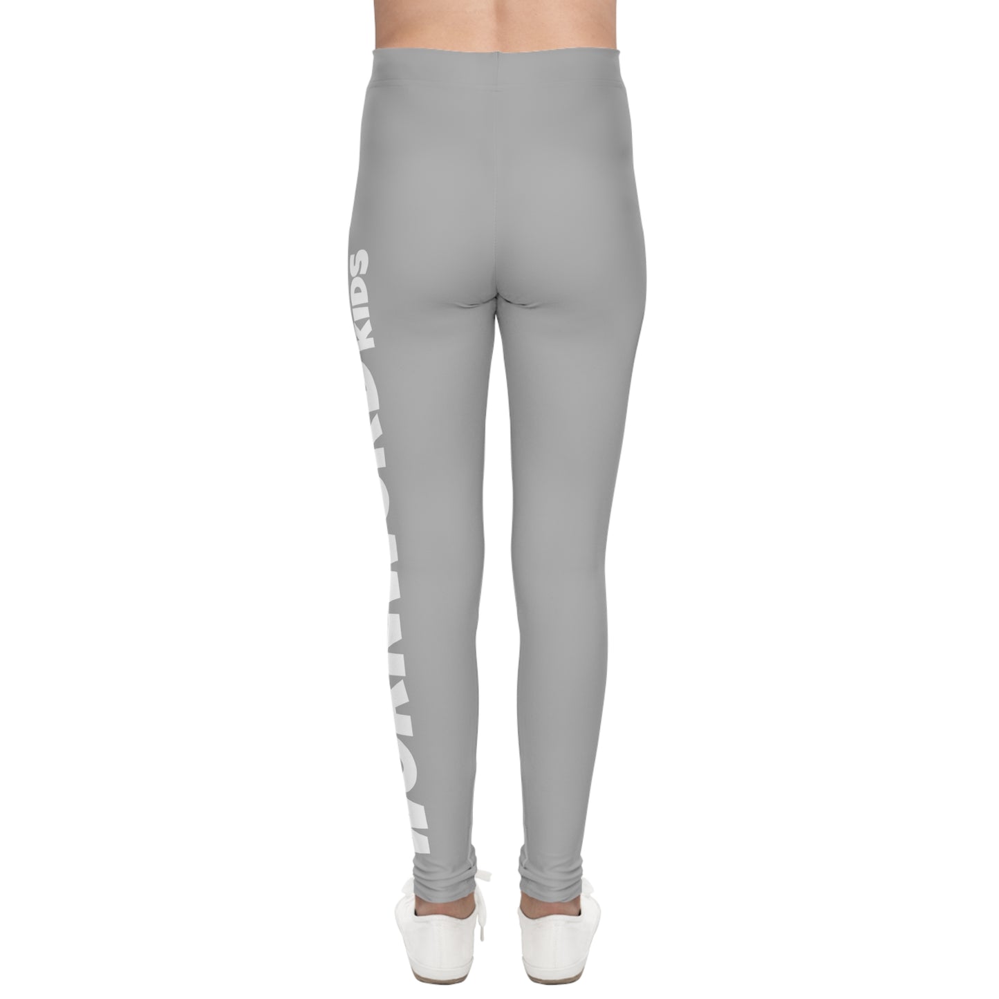 WORNWORD Kids™ ColorVibeZ™ Youth Leggings - Light Gray
