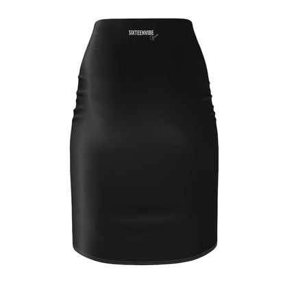 SIXTEENVIBE Grace TONEVIVE™ Pencil Skirt - Graceful Noir
