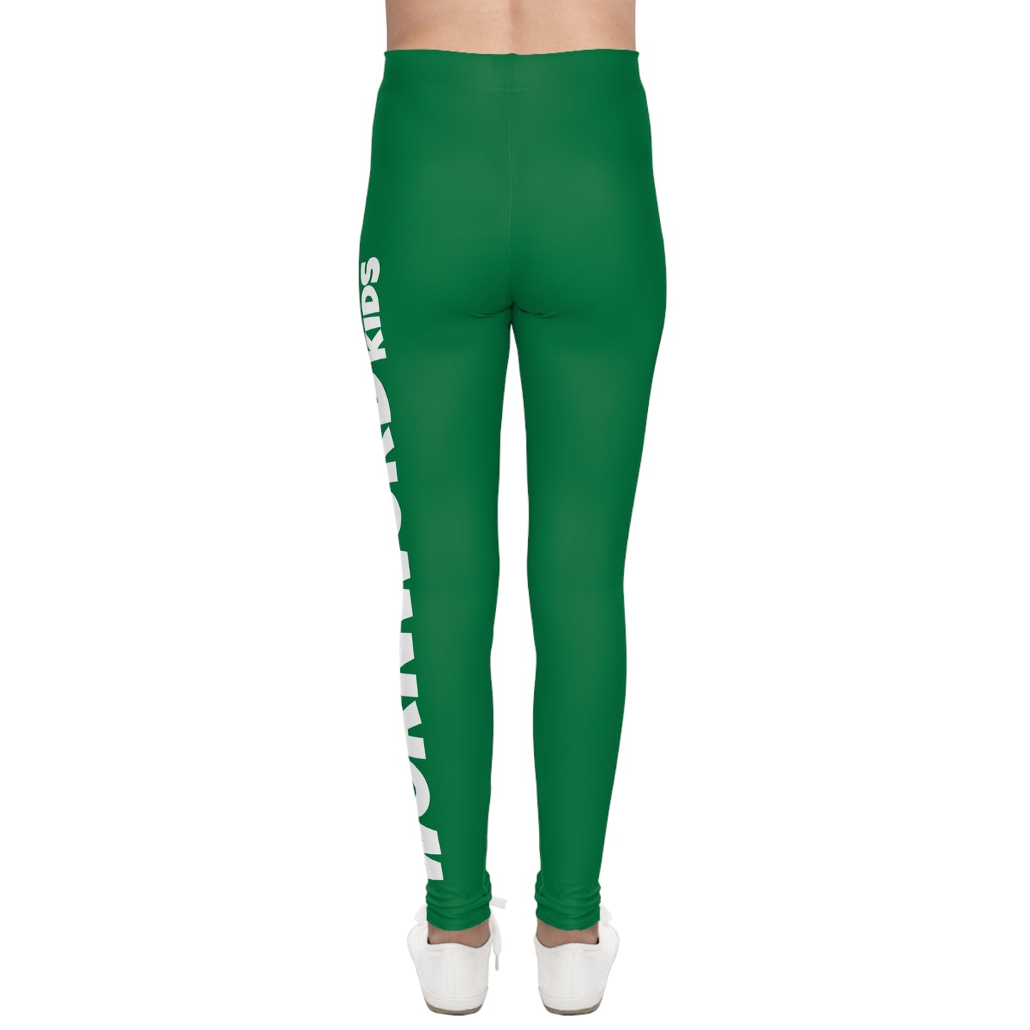 WORNWORD Kids™ ColorVibeZ™ Youth Leggings - Dark Green