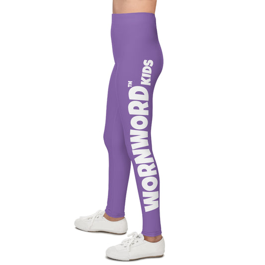 WORNWORD Kids™ ColorVibeZ™ Youth Leggings - Purple