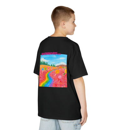 WORNWORD Kids Mid-Weight Tee - Rainbow Road “Follow the Candy Path!”