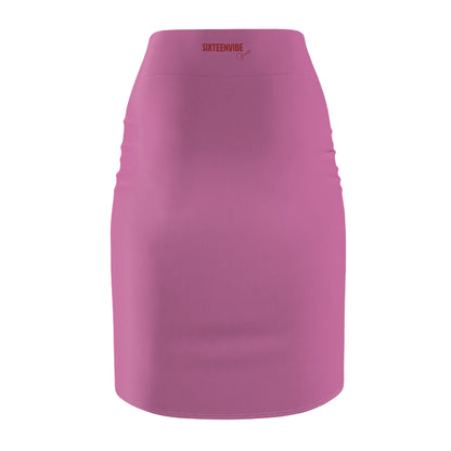 SIXTEENVIBE Grace TONEVIVE™ Pencil Skirt - Blush Verse