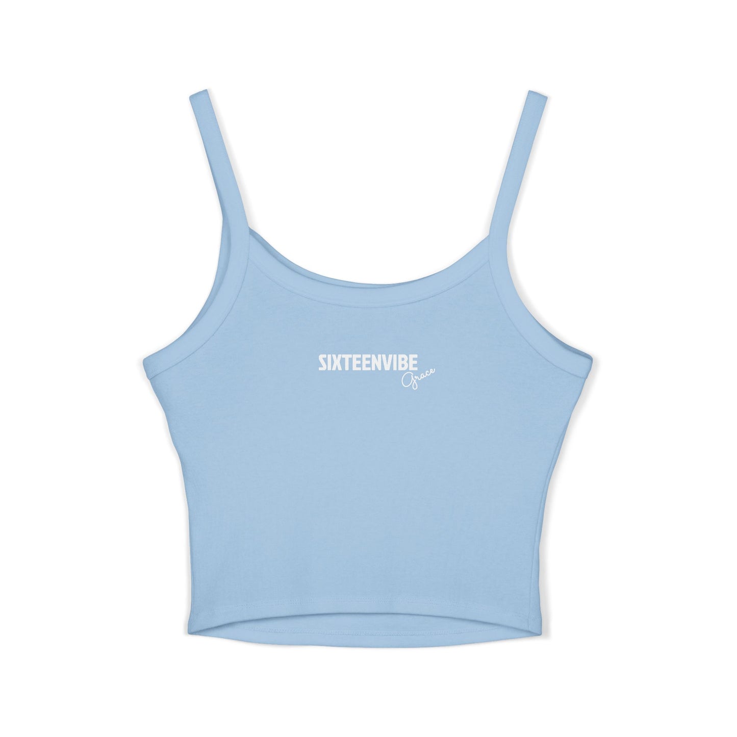 SIXTEENVIBE Grace PetalForme™ Spaghetti Strap Tank Top