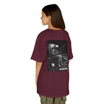 WORNWORD Kids™ Youth Mid-Weight Tee - Astronaut "Hooked on the Universe!