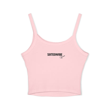 SIXTEENVIBE Grace PetalForme™ Spaghetti Strap Tank Top