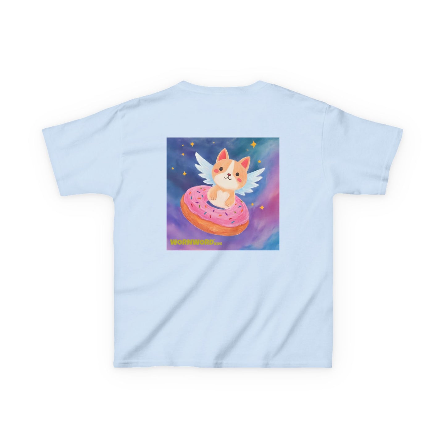 WORNWORD Kids Mid-Weight Tee - Cat Lovers "Paws Off My Galaxy!"