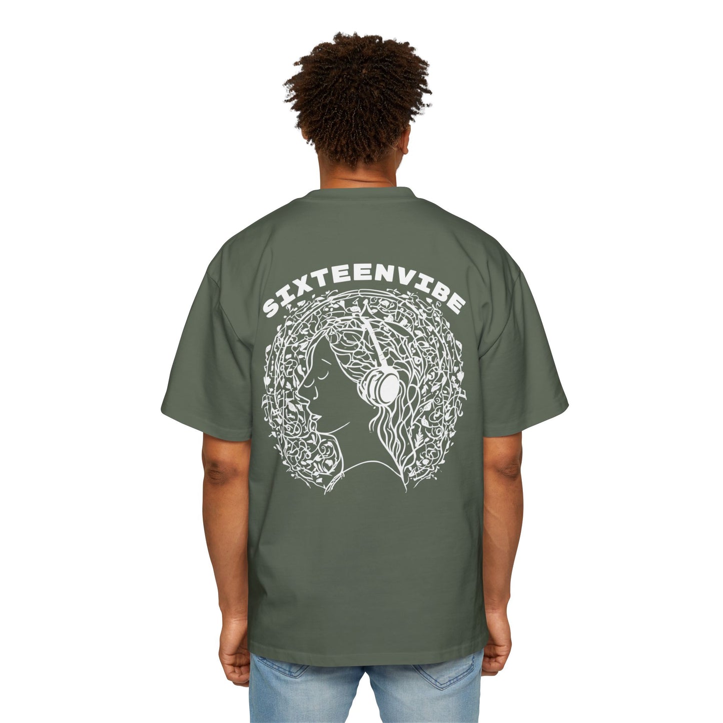 Men's MusicVibeZ™ Oversized T-Shirt