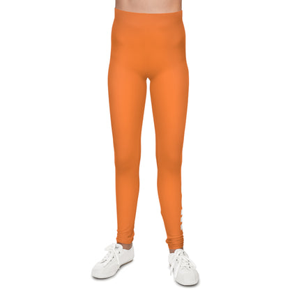 WORNWORD Kids™ ColorVibeZ™ Youth Leggings - Orange