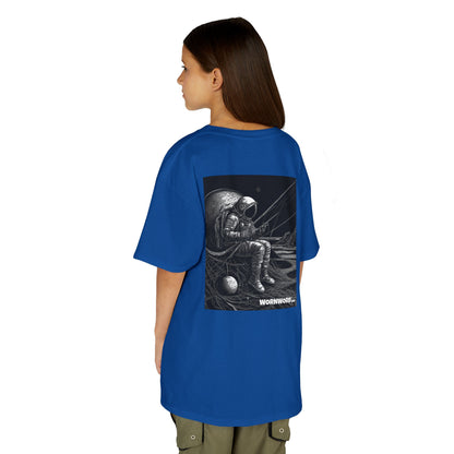 WORNWORD Kids™ Youth Mid-Weight Tee - Astronaut "Hooked on the Universe!