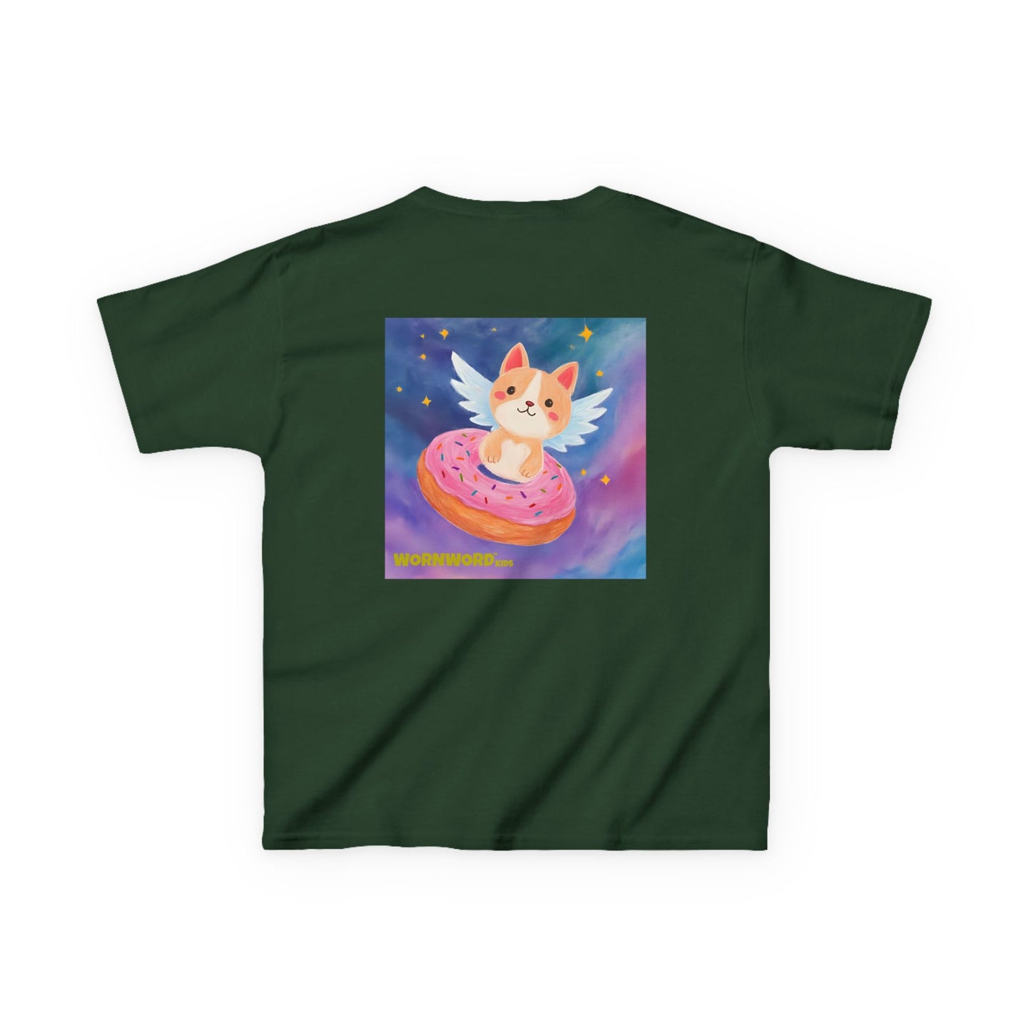 WORNWORD Kids Mid-Weight Tee - Cat Lovers "Paws Off My Galaxy!"