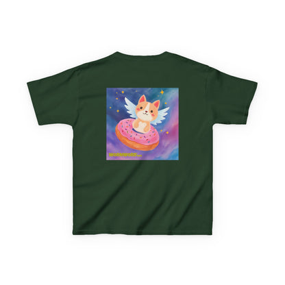 WORNWORD Kids Mid-Weight Tee - Cat Lovers "Paws Off My Galaxy!"