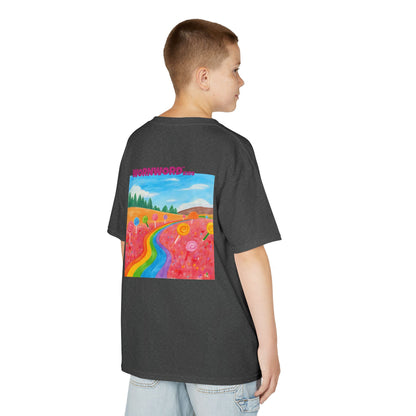 WORNWORD Kids Mid-Weight Tee - Rainbow Road “Follow the Candy Path!”