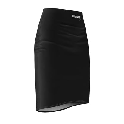 SIXTEENVIBE Grace TONEVIVE™ Pencil Skirt - Graceful Noir
