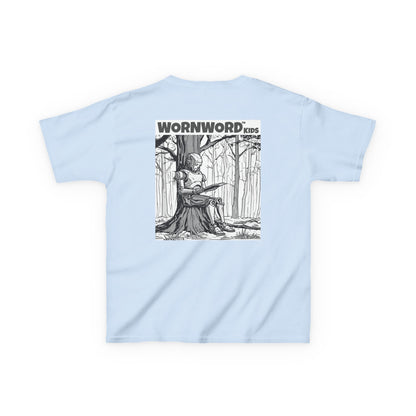WORNWORD Kids™ Youth Mid-Weight Tee - Robot "Upgrade Your Brain"