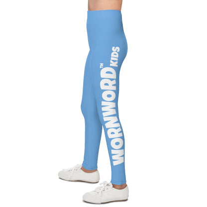 WORNWORD Kids™ ColorVibeZ™ Youth Leggings - Sky Blue