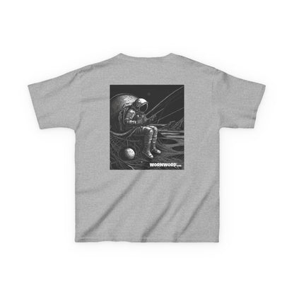 WORNWORD Kids™ Youth Mid-Weight Tee - Astronaut "Hooked on the Universe!