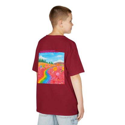WORNWORD Kids Mid-Weight Tee - Rainbow Road “Follow the Candy Path!”