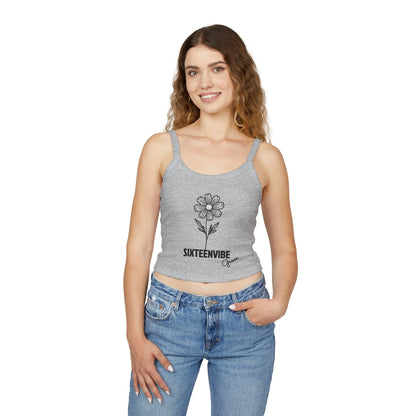 SIXTEENVIBE Grace PetalForme™ Spaghetti Strap Tank Top