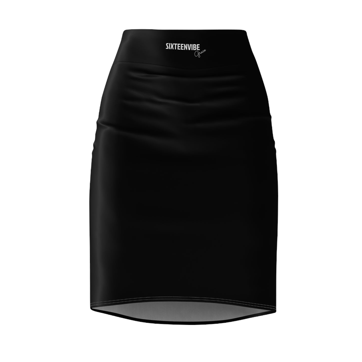 SIXTEENVIBE Grace TONEVIVE™ Pencil Skirt - Graceful Noir